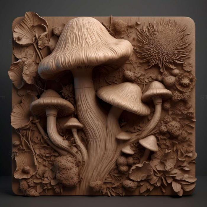 Games (Mushroom 11 2, GAMES_8674) 3D models for cnc